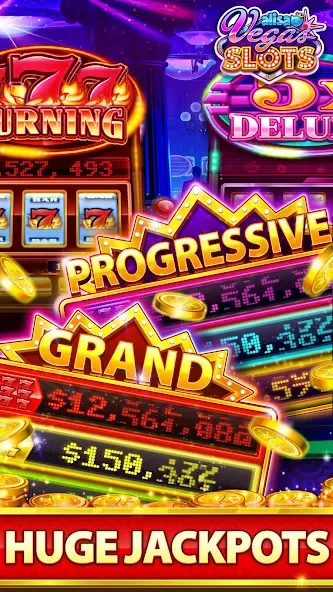 Скачать VEGAS Slots by Alisa – Free Fu [MOD: безлимитные монеты и бонусы] на телефон — скриншот 2