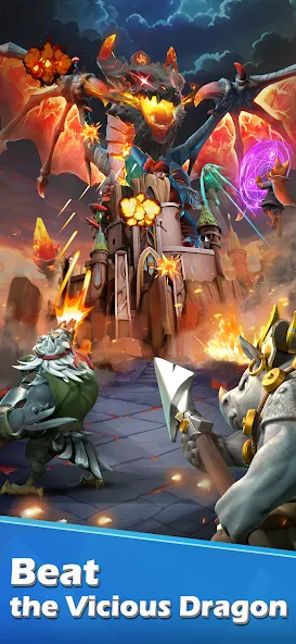 Animal Lords : Merge & Rumble [MOD: безлимитные монеты и усиленные герои] (Бесплатно / APK) — скриншот 2