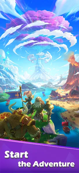Animal Lords : Merge & Rumble [MOD: безлимитные монеты и усиленные герои] (Бесплатно / APK) — скриншот 5