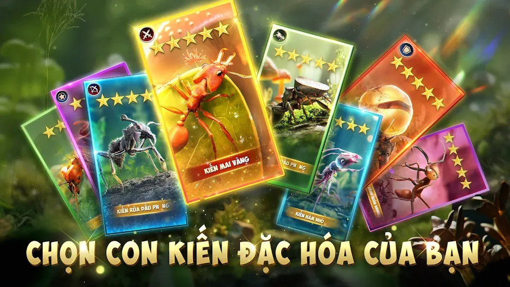 Взломанная Vương Quốc Kiến - Gamota [MOD: безлимитные ресурсы и ускорение развития] на Андроид — скриншот 3