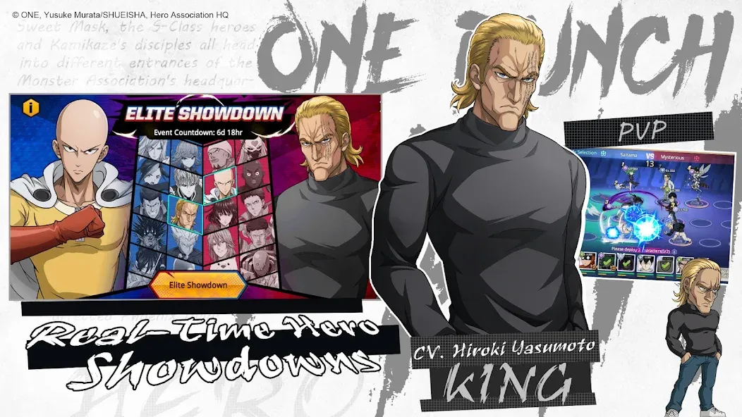 Скачать взлом One-Punch Man:Road to Hero 2.0 [MOD: безлимитные деньги и алмазы] — скриншот 5