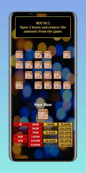 Скачать взлом Deal or No Deal [MOD: безлимитные деньги и все кейсы открыты] — скриншот 2