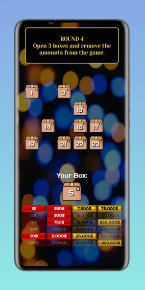Скачать взлом Deal or No Deal [MOD: безлимитные деньги и все кейсы открыты] — скриншот 4