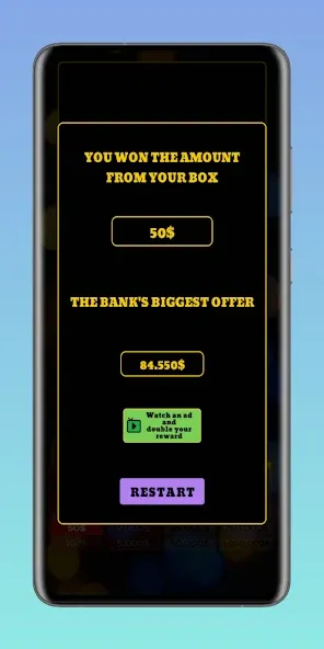 Скачать взлом Deal or No Deal [MOD: безлимитные деньги и все кейсы открыты] — скриншот 5