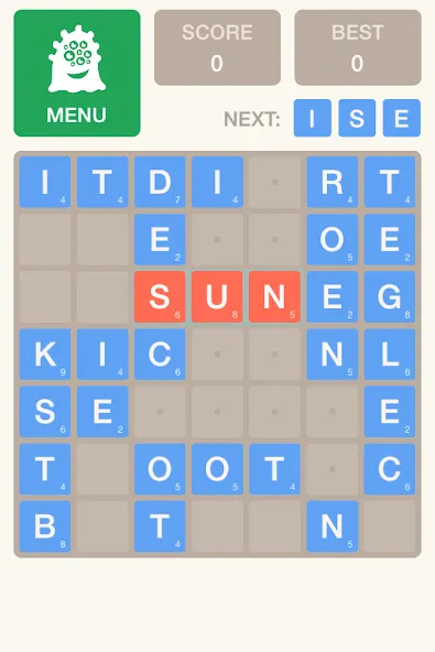 Скачать взлом Word Monster Puzzle [MOD: безлимитные подсказки и жизни] — скриншот 1
