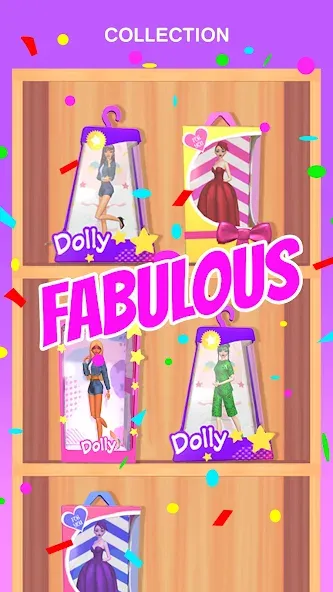 Doll Makeover - DIY 3D Dolly [MOD: безлимитные деньги и алмазы] (Бесплатно / APK) — скриншот 5