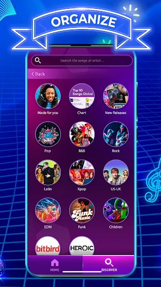 Взломанная Tiles Hop: EDM Rush [MOD: безлимитные жизни и все песни открыты] на Андроид — скриншот 4