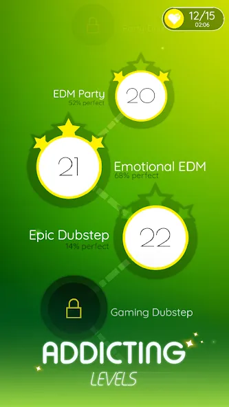 Скачать Dancing Ballz: Magic Tiles [MOD: без рекламы и все уровни открыты] — скриншот 4