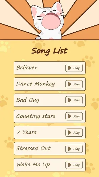 Duet Cats: Cute Cat Music [MOD: разблокированы все песни и коты] на Андроид — скриншот 2