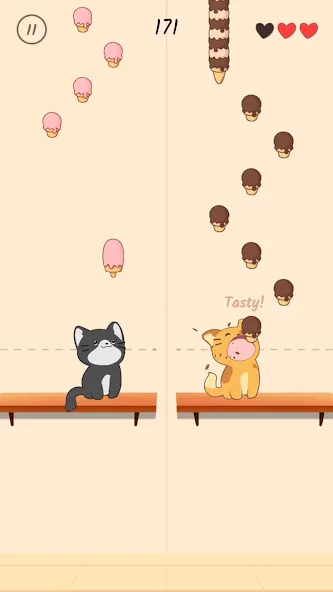 Duet Cats: Cute Cat Music [MOD: разблокированы все песни и коты] на Андроид — скриншот 3