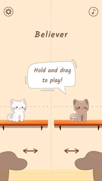 Duet Cats: Cute Cat Music [MOD: разблокированы все песни и коты] на Андроид — скриншот 5