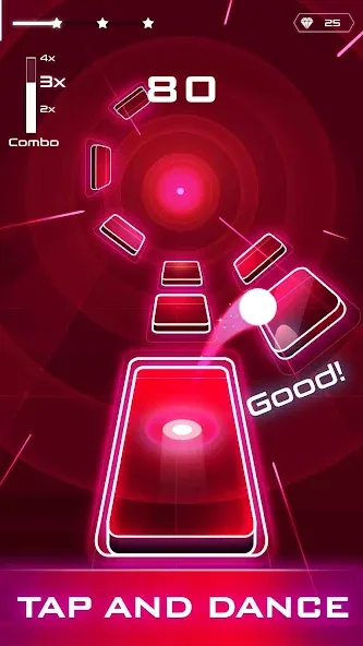 Magic Twist: Twister Music Bal [MOD: все песни и без рекламы] на Андроид — скриншот 3