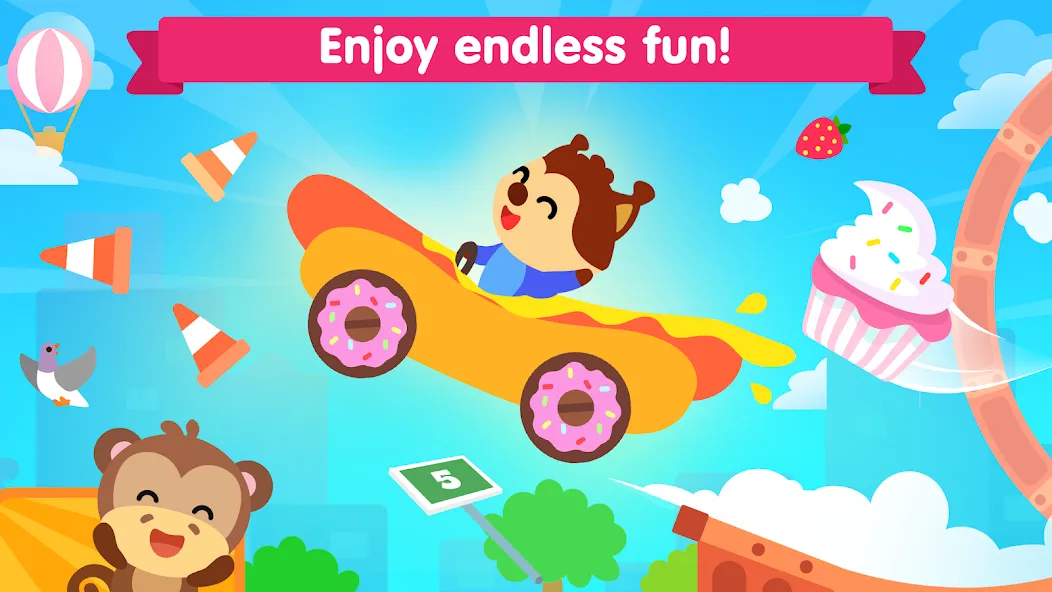 Car games for kids & toddler [MOD: без рекламы, открыты все машины] последняя версия — скриншот 3