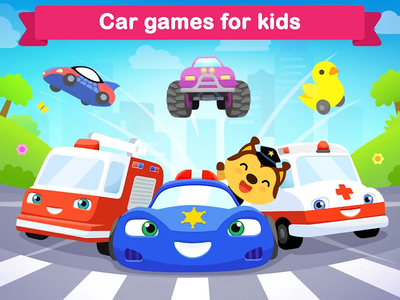 Car games for kids & toddler [MOD: без рекламы, открыты все машины] последняя версия — скриншот 5