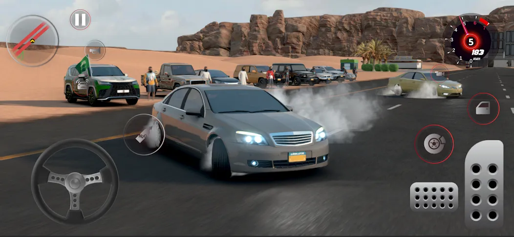 Взломанная Drift for Life [MOD: безлимитные деньги и топливо] на Андроид — скриншот 1