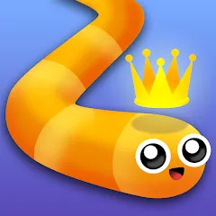 Взломанная Snake.io - Fun Snake .io Games [MOD: без рекламы и много скинов] на Андроид