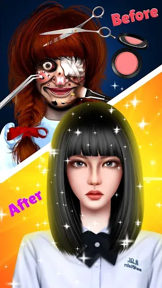 Makeup Salon: Makeover ASMR [MOD: безлимитные деньги и открыты все уровни] (Бесплатно / APK) — скриншот 5
