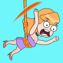 Скачать взлом Cut Master: Fun Rope Cut Game [MOD: без рекламы и все уровни]