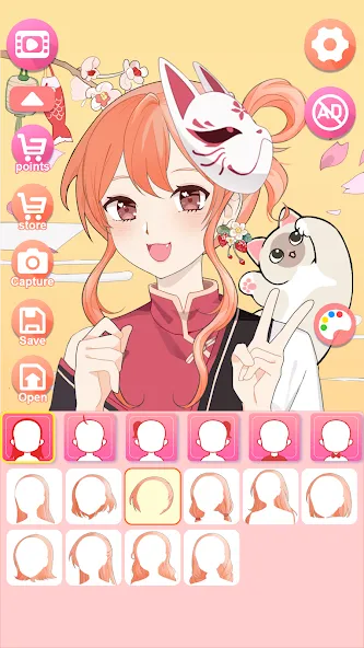 Viya Avatar Maker:emoji [MOD: безлимитные монеты и все предметы] на Андроид — скриншот 3