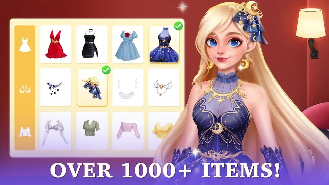 Fantasy Stylist: Match 3 [MOD: безлимитные монеты и жизни] последняя версия — скриншот 3
