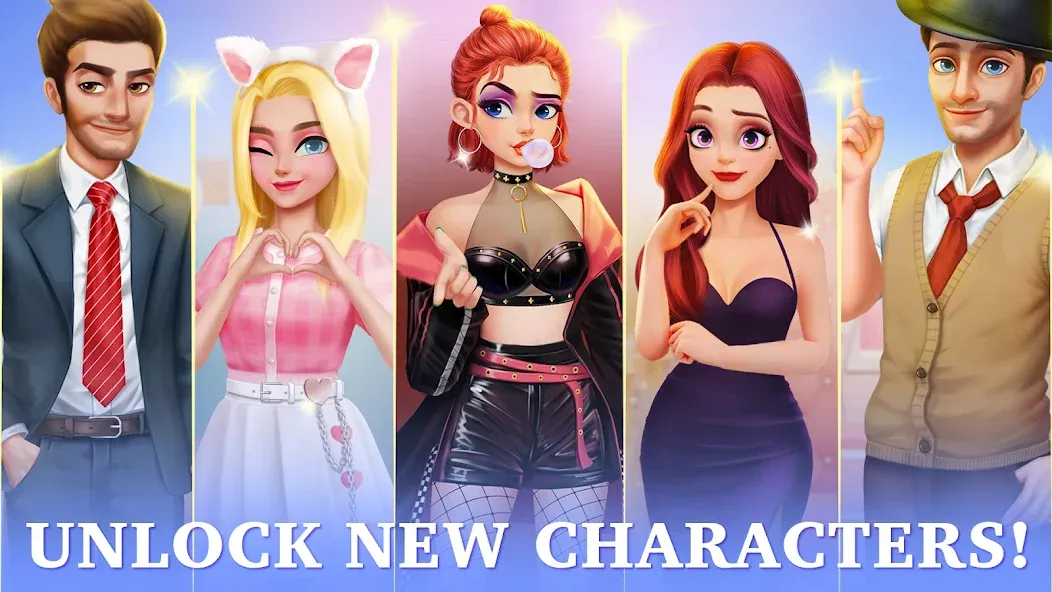 Fantasy Stylist: Match 3 [MOD: безлимитные монеты и жизни] последняя версия — скриншот 5