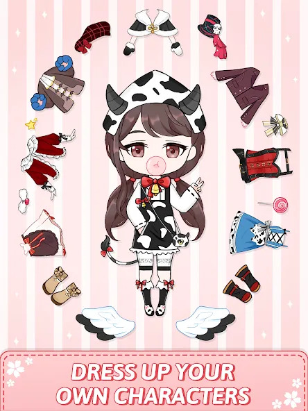 Vivi Story - Dress Up Game [MOD: много монет и все наряды открыты] (Бесплатно / APK) — скриншот 4