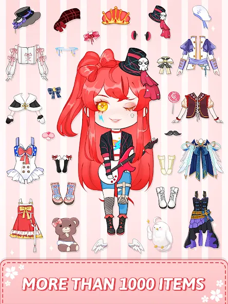 Vivi Story - Dress Up Game [MOD: много монет и все наряды открыты] (Бесплатно / APK) — скриншот 5
