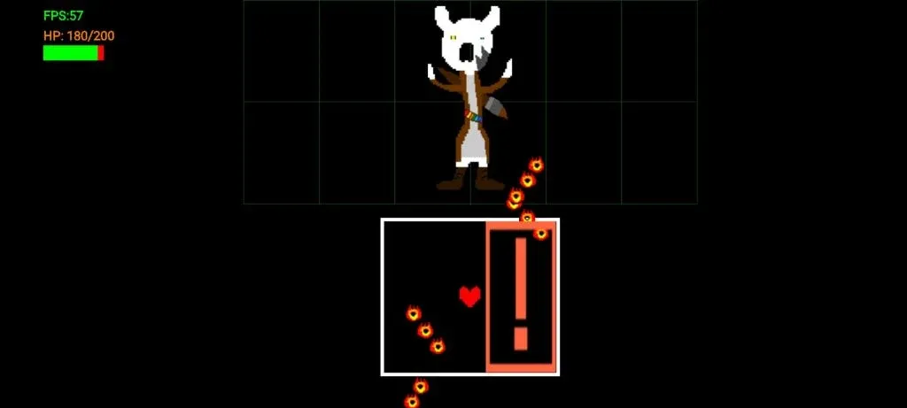 BattleTale boss fight fangame [MOD: бесконечное здоровье и сильные атаки] последняя версия — скриншот 1