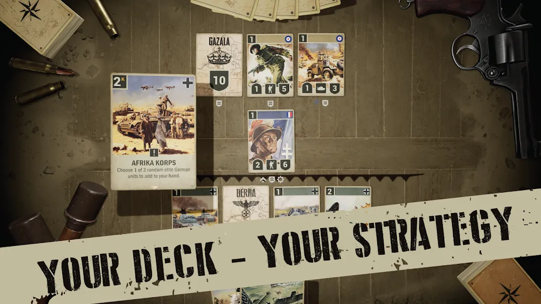 Взломанная KARDS - The WW2 Card Game [MOD: безлимитные ресурсы и карты] на Андроид — скриншот 1