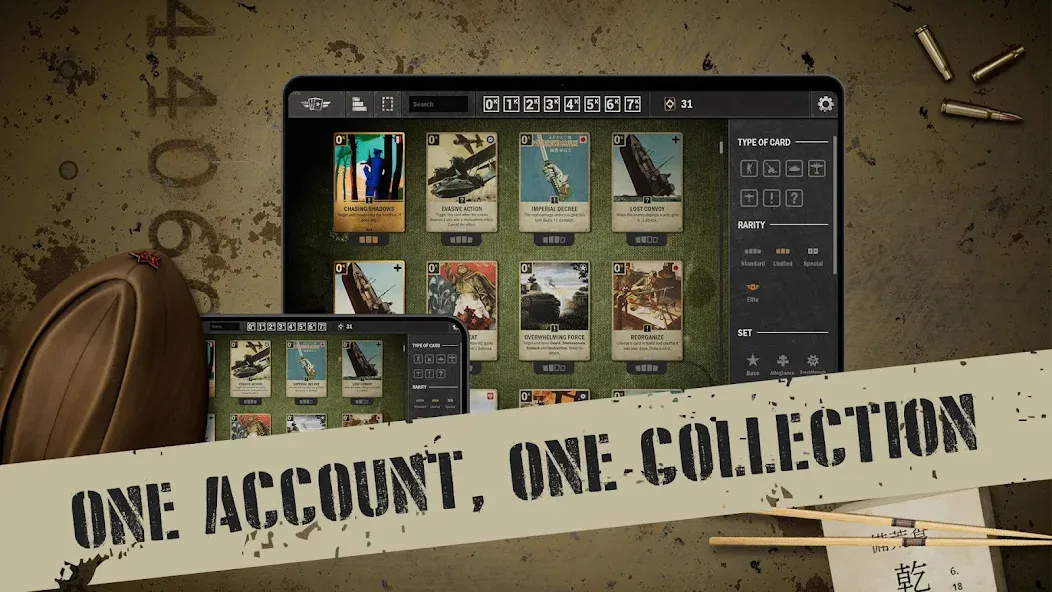 Взломанная KARDS - The WW2 Card Game [MOD: безлимитные ресурсы и карты] на Андроид — скриншот 5