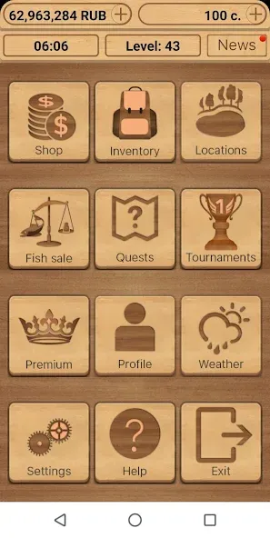 True Fishing. Simulator [MOD: безлимитные деньги и ресурсов] — Скачать бесплатно (APK) — скриншот 1