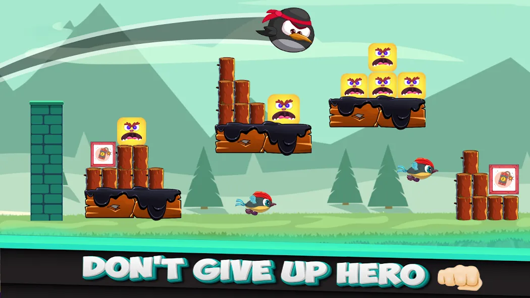 Скачать Angry Penguin [MOD: безлимитные монеты и все уровни] на телефон — скриншот 3