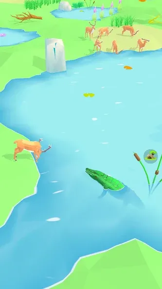 Скачать взлом Animal Wildlife [MOD: безлимитные ресурсы и открытые животные] — скриншот 1