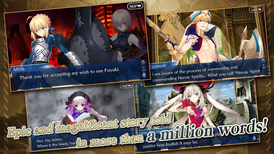 Скачать взлом Fate/Grand Order (English] [MOD: неограниченные ресурсы и усиленные персонажи] — скриншот 2