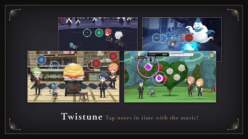 Disney Twisted-Wonderland [MOD: безлимитные осколки и открыты все карты] — Скачать бесплатно (APK) — скриншот 5