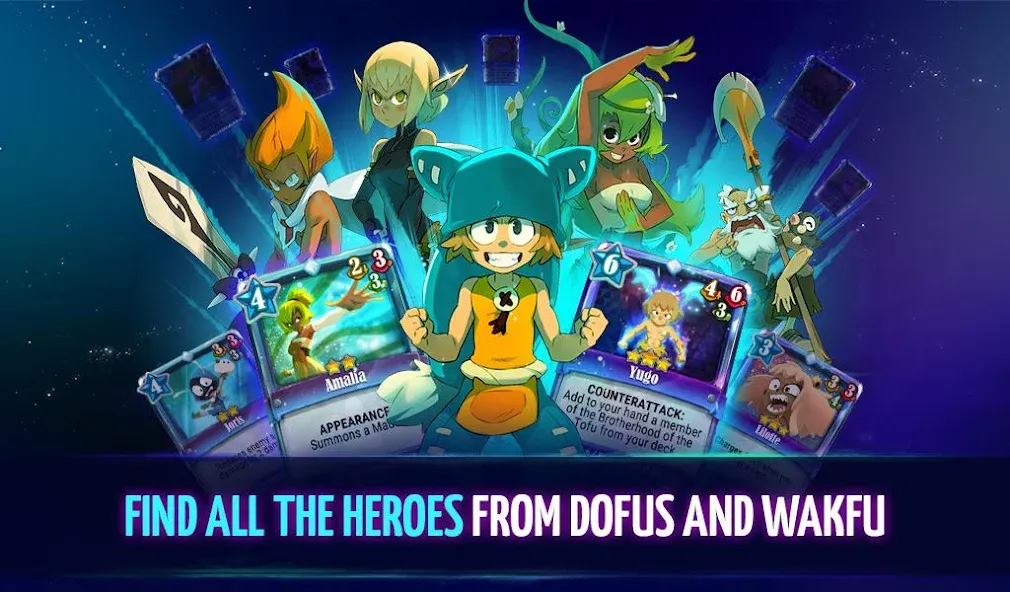 KROSMAGA - The WAKFU Card Game [MOD: безлимитные карты и ресурсы] последняя версия — скриншот 3