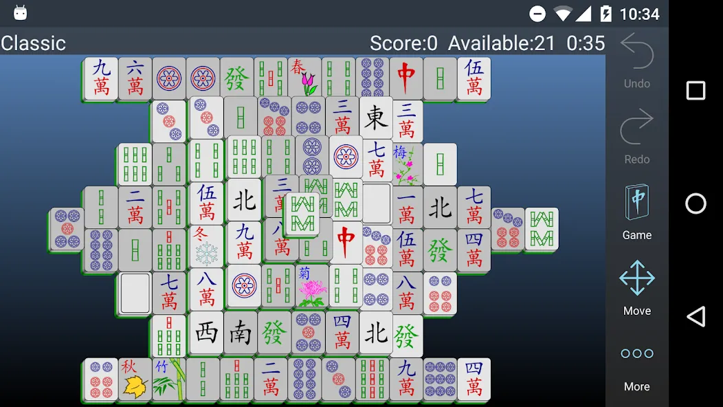 Скачать взлом Mahjongg Builder [MOD: безлимитные подсказки и открыты все уровни] — скриншот 2
