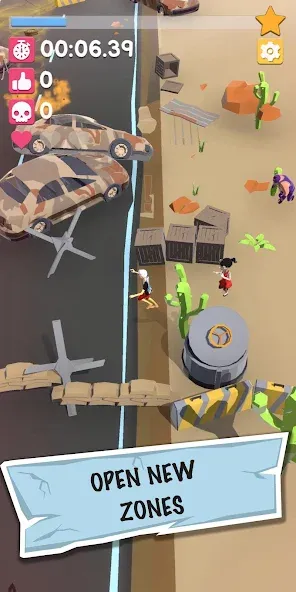 A4 - Run Away Challenge [MOD: безлимитные монеты и открыты все костюмы] последняя версия — скриншот 4