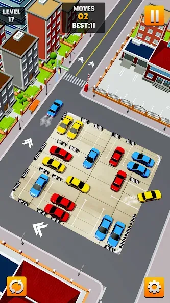 Взломанная Park Master: Car Parking Jam [MOD: безлимитные деньги и все машины открыты] на Андроид — скриншот 1