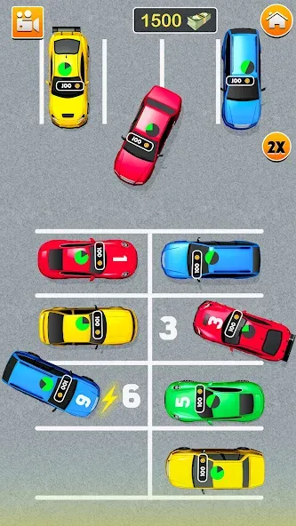 Взломанная Park Master: Car Parking Jam [MOD: безлимитные деньги и все машины открыты] на Андроид — скриншот 2