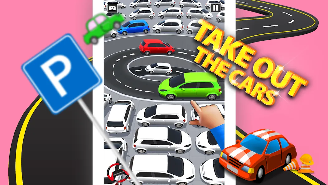 Взломанная Park Master: Car Parking Jam [MOD: безлимитные деньги и все машины открыты] на Андроид — скриншот 3