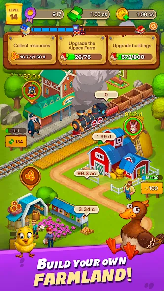 Idle Farmer: Mine Game [MOD: безлимитные деньги и ресурсы] последняя версия — скриншот 5