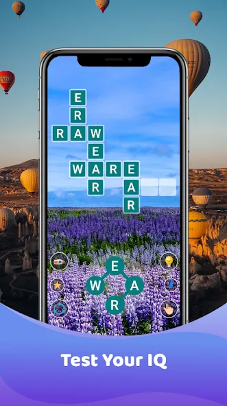 Скачать Word Game : Crossword [MOD: подсказки и уровни без ограничений] на телефон — скриншот 4
