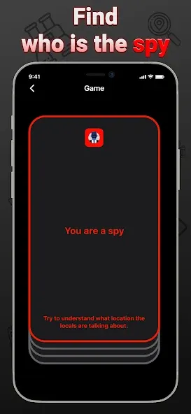 Spy - Board Party Game [MOD: безлимитные подсказки и роли] на Андроид — скриншот 2