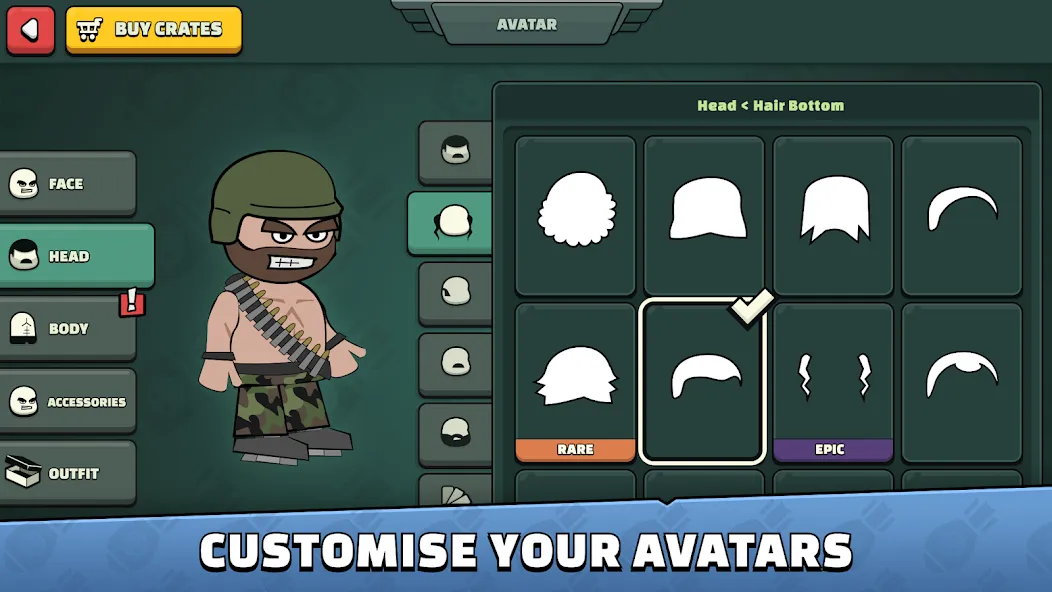 Скачать Mini Militia - War.io [MOD: много денег и все скины] — скриншот 3