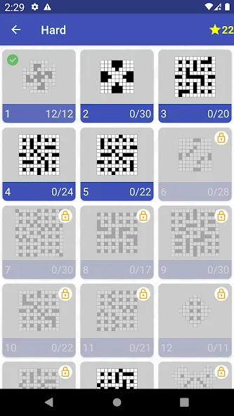 English Crossword puzzle [MOD: подсказки и уровни без ограничений] на Андроид — скриншот 3