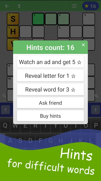 English Crossword puzzle [MOD: подсказки и уровни без ограничений] на Андроид — скриншот 4