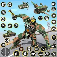 Скачать Army Bus Robot Car Game 3d [MOD: безлимитные деньги и все машины открыты] на телефон