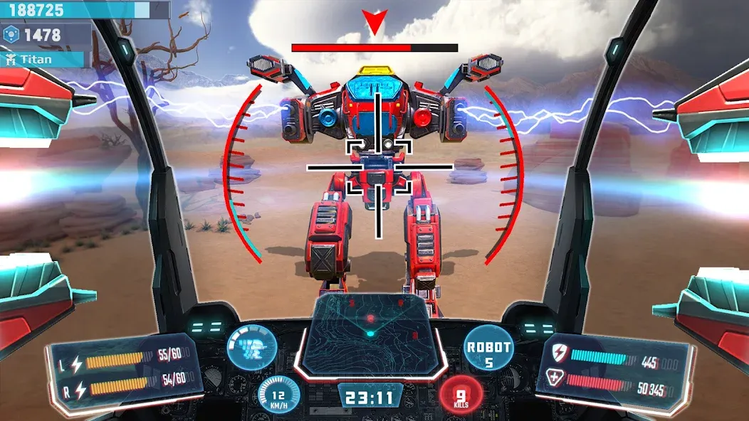Mech Robot Wars - Multi Robot [MOD: безлимитные деньги и роботы] последняя версия — скриншот 4