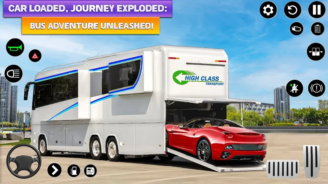 Ultimate Bus Driving Simulator [MOD: безлимитные деньги и топливо] — Скачать бесплатно (APK) — скриншот 1